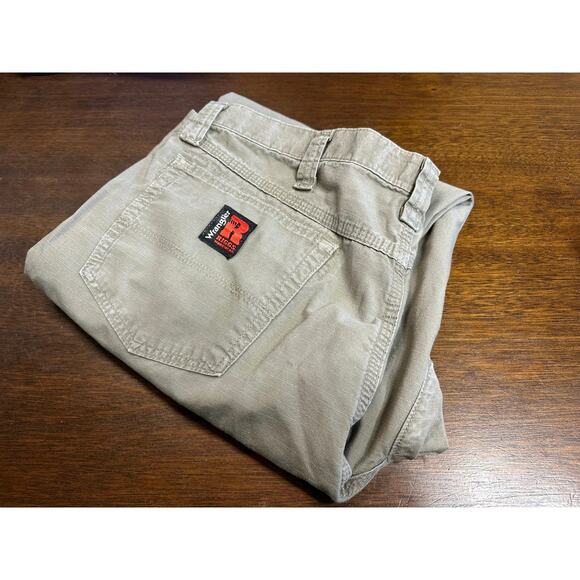 Wrangler Riggs Workwear RipStop Pants Mens 36x30 Outdoor Cowboy Farm Western - Picture 1 of 12